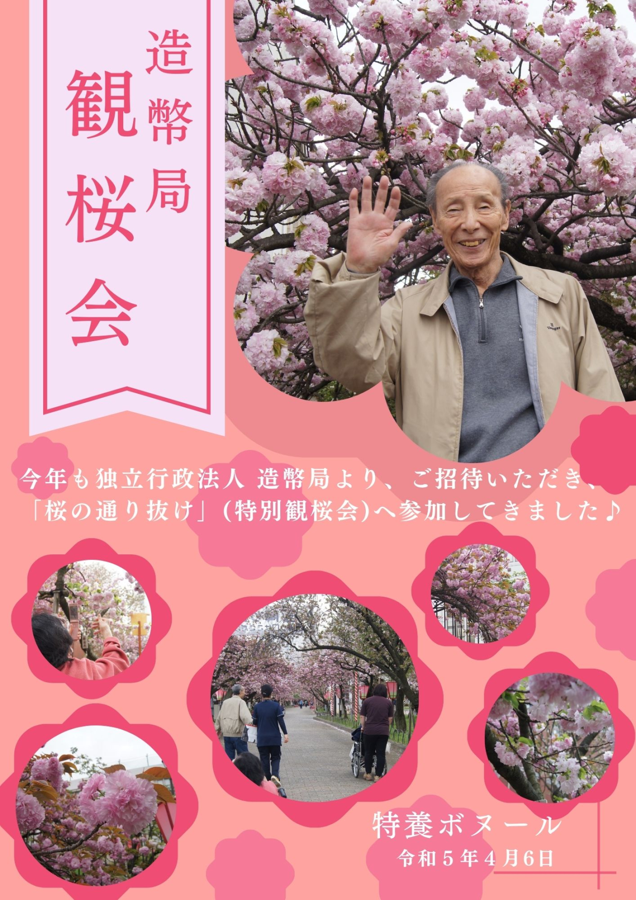 造幣局の桜の通り抜け♪